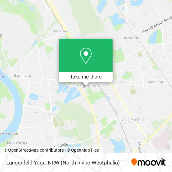 Карта Langenfeld Yoga