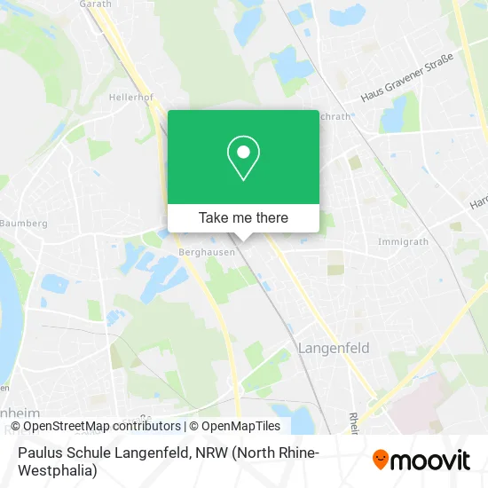 Карта Paulus Schule Langenfeld