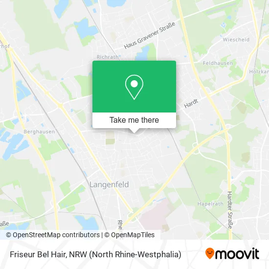 Friseur Bel Hair map