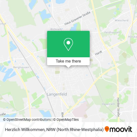 Herzlich Willkommen map