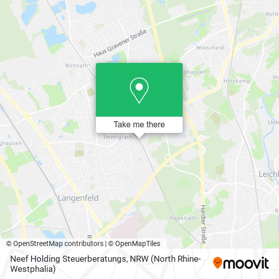 Neef Holding Steuerberatungs map