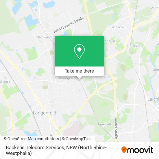 Карта Backens Telecom Services