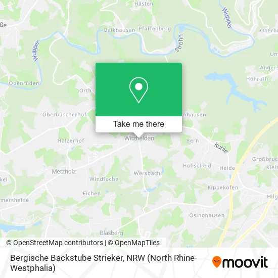 Карта Bergische Backstube Strieker