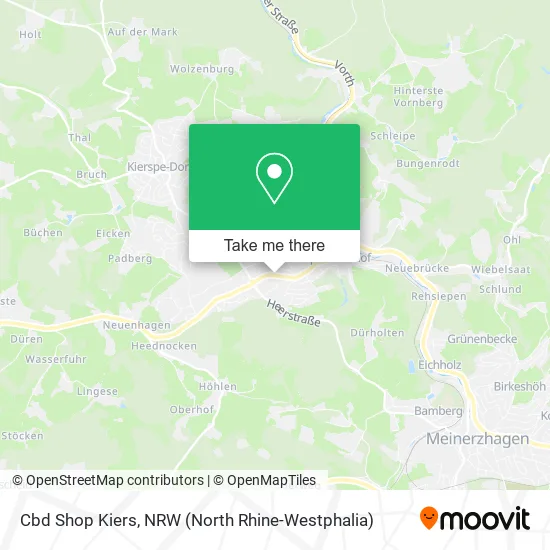 Карта Cbd Shop Kiers