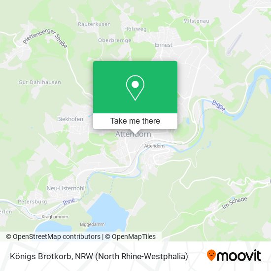 Königs Brotkorb map