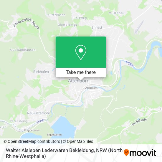 Walter Alsleben Lederwaren Bekleidung map