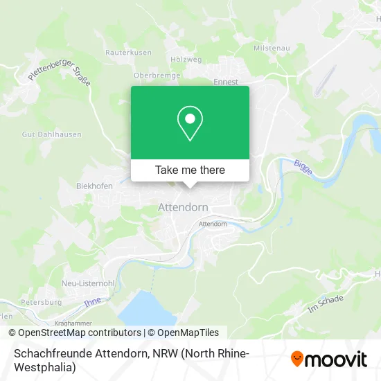 Карта Schachfreunde Attendorn