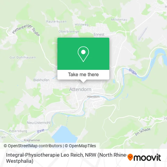 Карта Integral-Physiotherapie Leo Reich