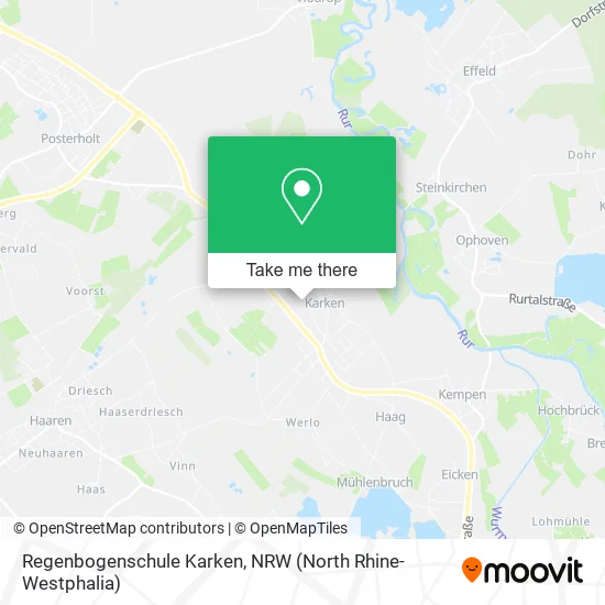 Карта Regenbogenschule Karken