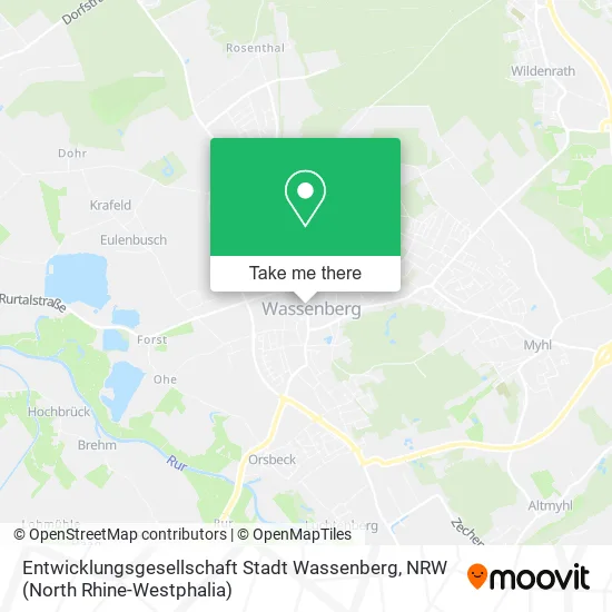 Карта Entwicklungsgesellschaft Stadt Wassenberg