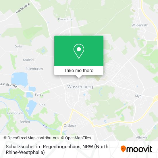 Карта Schatzsucher im Regenbogenhaus