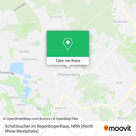 Карта Schatzsucher im Regenbogenhaus