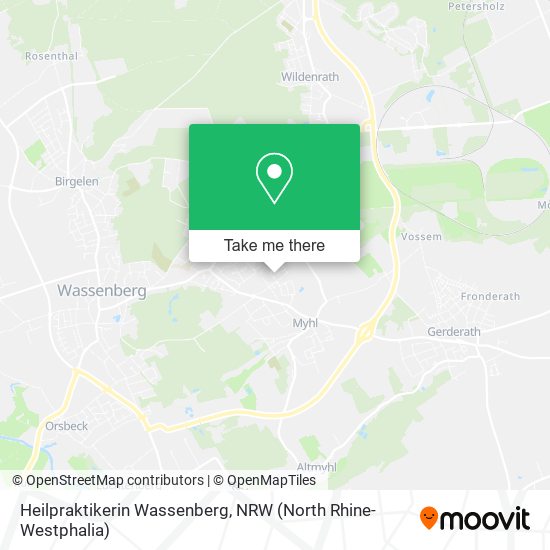 Heilpraktikerin Wassenberg map