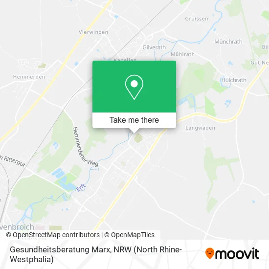 Карта Gesundheitsberatung Marx