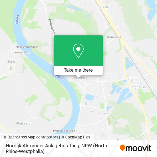 Карта Hordijk Alexander Anlageberatung