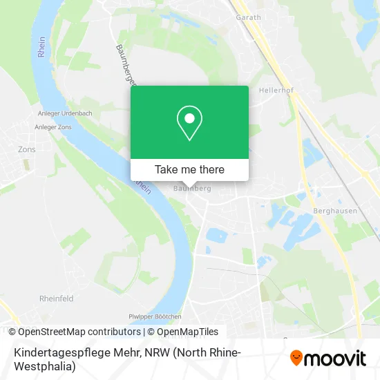 Карта Kindertagespflege Mehr
