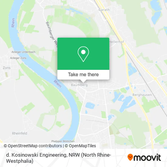 Карта d. Kosinowski Engineering