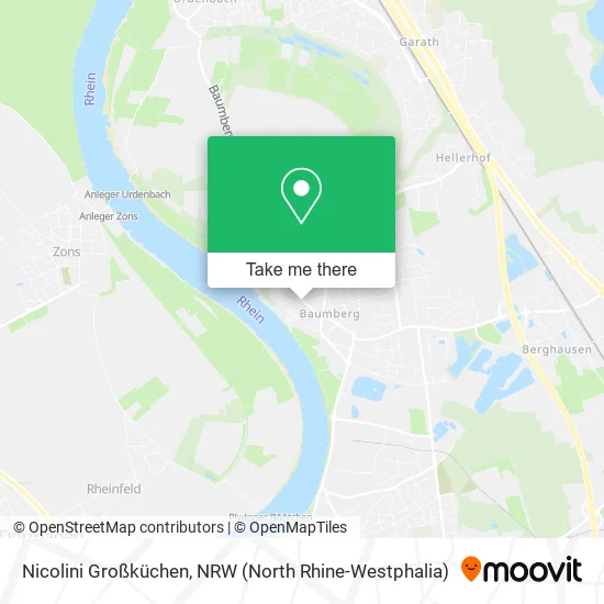 Карта Nicolini Großküchen