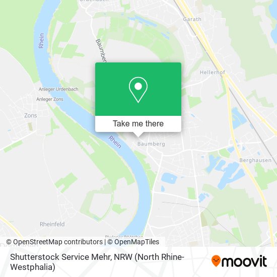 Shutterstock Service Mehr map