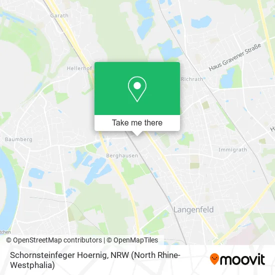 Карта Schornsteinfeger Hoernig