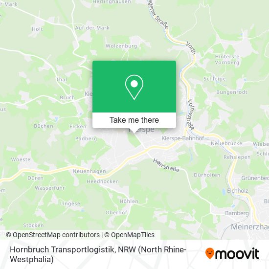 Hornbruch Transportlogistik map