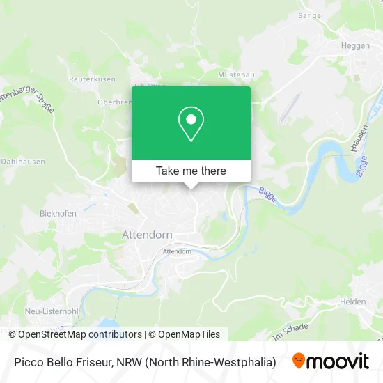 Карта Picco Bello Friseur