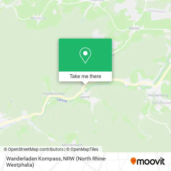 Карта Wanderladen Kompass