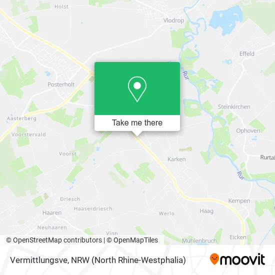 Карта Vermittlungsve