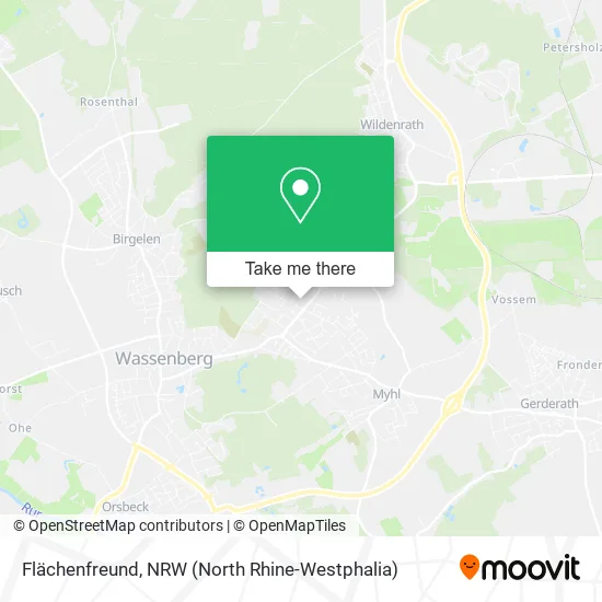 Карта Flächenfreund