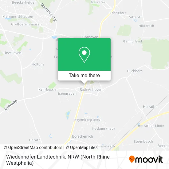 Карта Wiedenhöfer Landtechnik