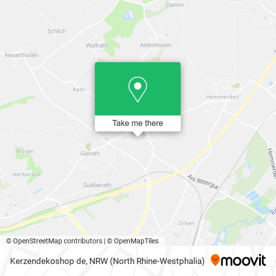 Карта Kerzendekoshop de