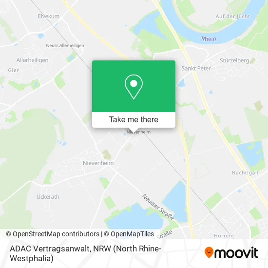 Карта ADAC Vertragsanwalt