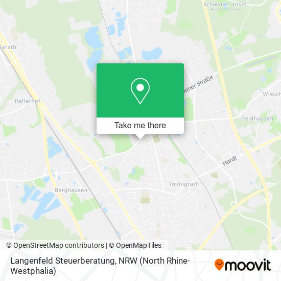 Langenfeld Steuerberatung map