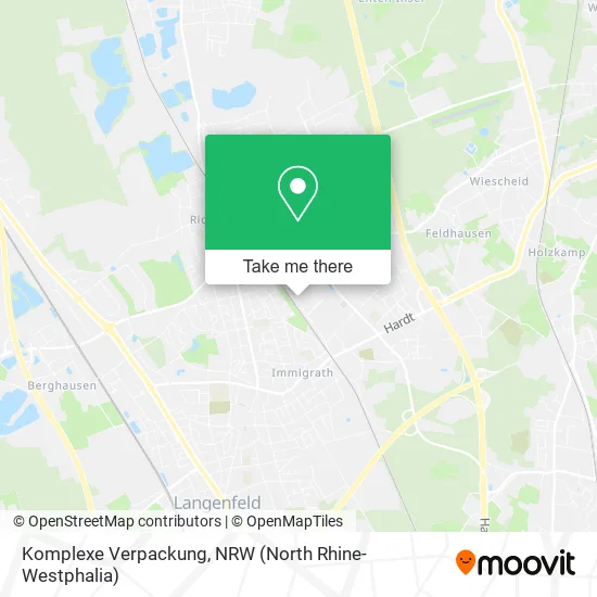 Карта Komplexe Verpackung