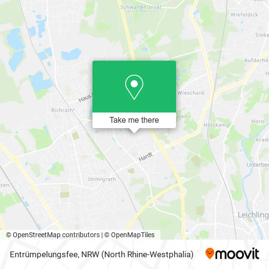 Entrümpelungsfee map