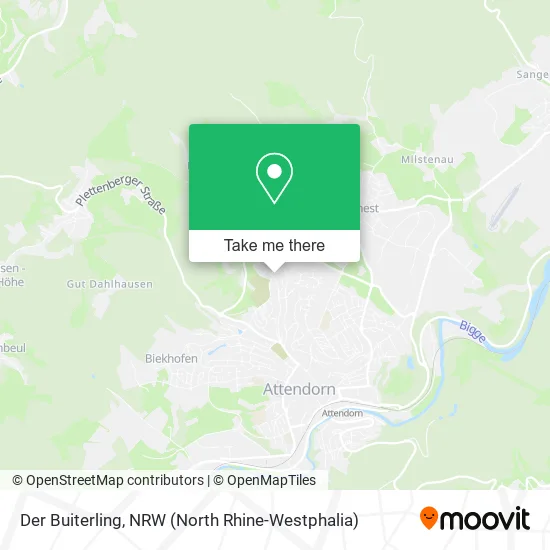 Карта Der Buiterling