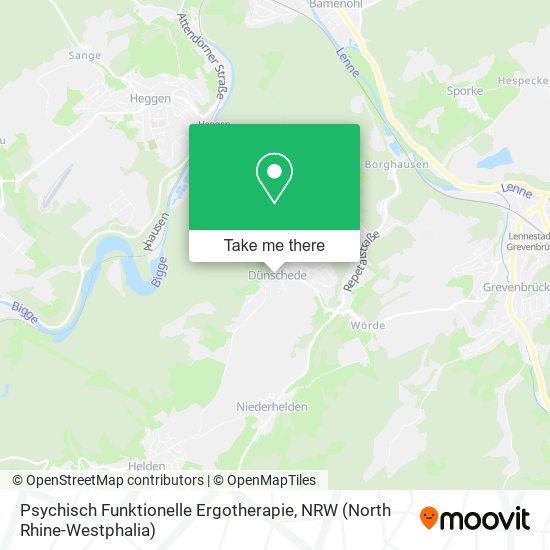 Psychisch Funktionelle Ergotherapie map