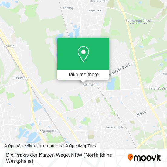 Die Praxis der Kurzen Wege map