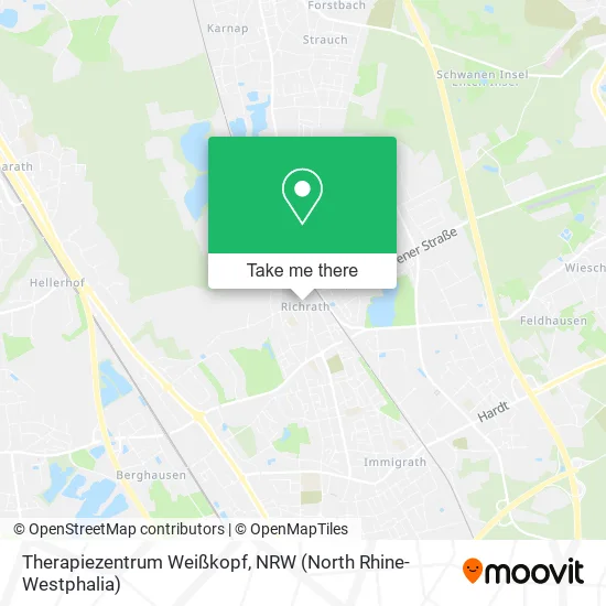 Карта Therapiezentrum Weißkopf