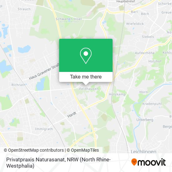 Privatpraxis Naturasanat map