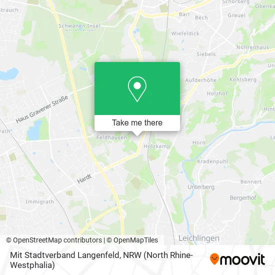 Карта Mit Stadtverband Langenfeld