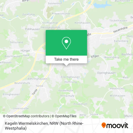 Kegeln Wermelskirchen map