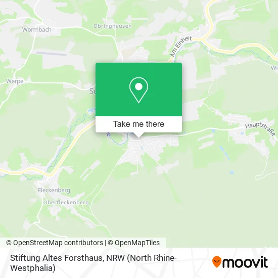 Карта Stiftung Altes Forsthaus