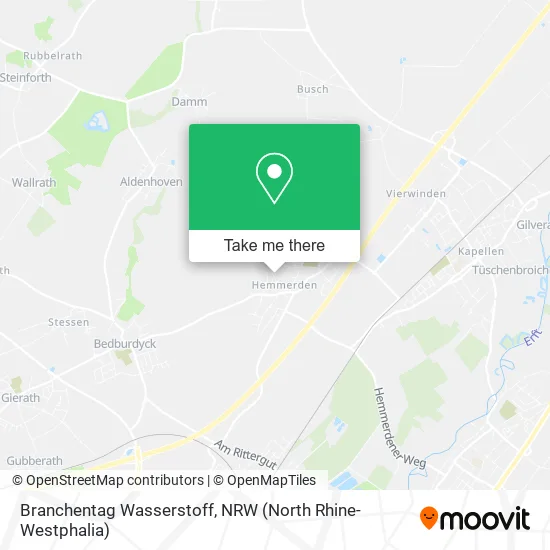 Branchentag Wasserstoff map