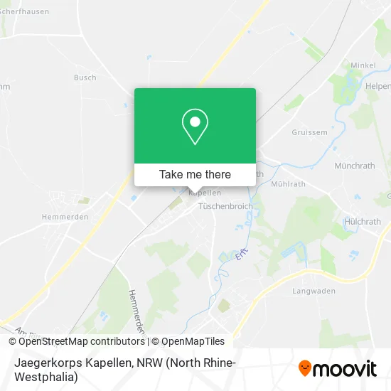 Jaegerkorps Kapellen map