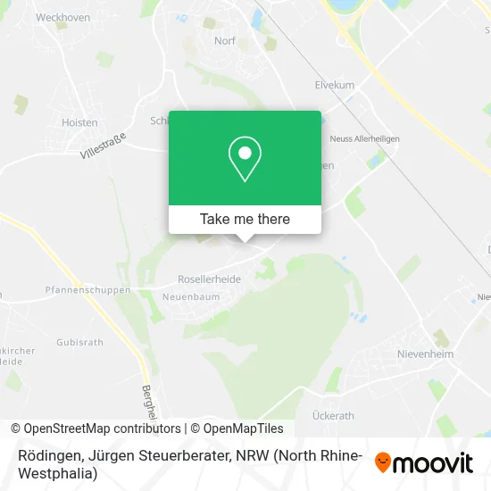 Rödingen, Jürgen Steuerberater map