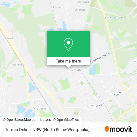 Карта Termin Online