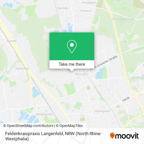 Карта Feldenkraispraxis Langenfeld