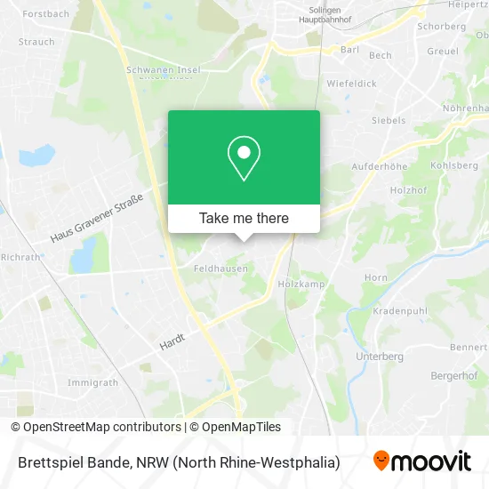 Brettspiel Bande map