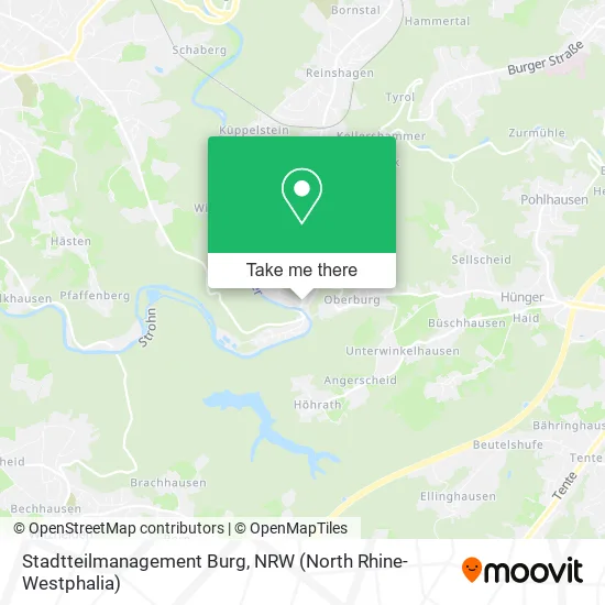 Карта Stadtteilmanagement Burg